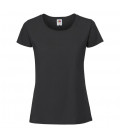Женская футболка плотная премиум Ringspun - Фото 4