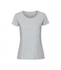 Женская футболка плотная премиум Ringspun - Фото 14