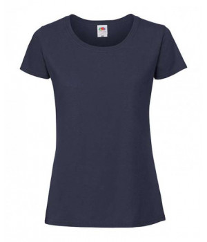 Женская футболка плотная премиум Ringspun