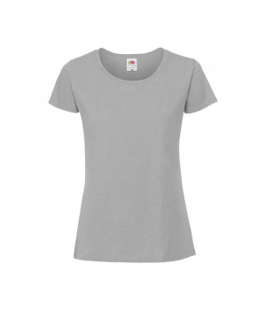 Женская футболка плотная премиум Ringspun