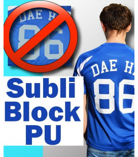 Сублиблок для любого черного текстиля Subli-block PU flex